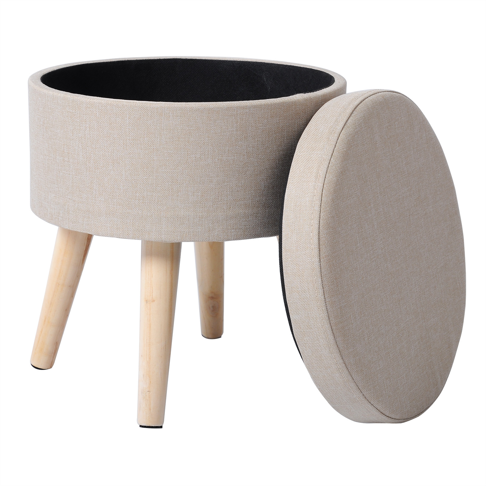 WOLTU Folding Ottoman Storage Box Pouffe Seat Stools Home Chairs Footstools Storage Light Grey -Living Room Furniture Store AAHKMJXYDAFdJAOAIMEbOAchso5 Plz 1MyV6kOm86PMYFZ3XGTiIzXLeNffh kO5b8JyAUPY bJJNuVXU ViTPr