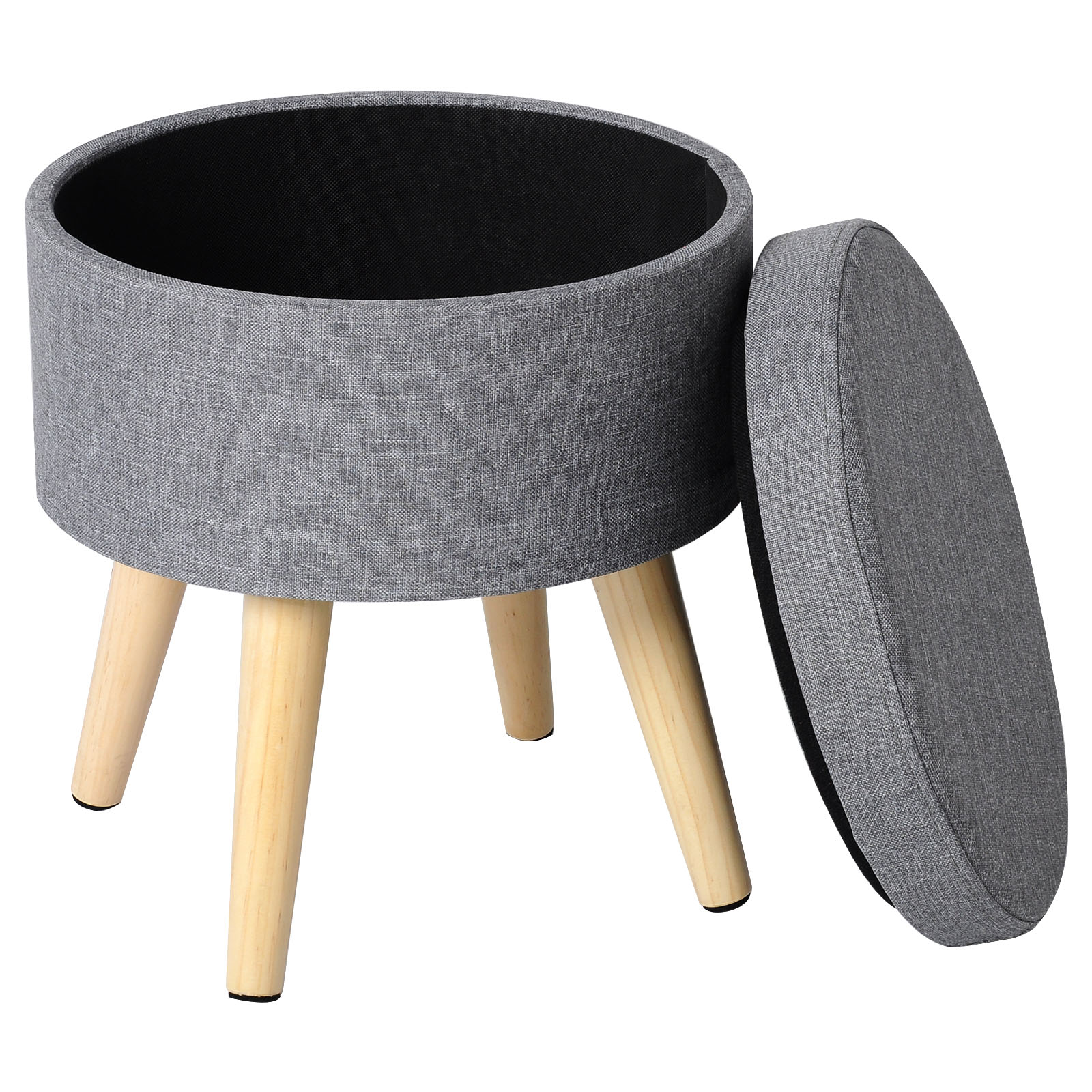 WOLTU Folding Ottoman Storage Box Pouffe Seat Stools Home Chairs Footstools Storage Light Grey -Living Room Furniture Store AAHKMJXYDAFdJAOAIMEbOAchso5 Plz 1MyV6kOm86PMYJDYwmo mvgt6CCj lhO7XT66wPNcsNiHYqKU4hRYsh7