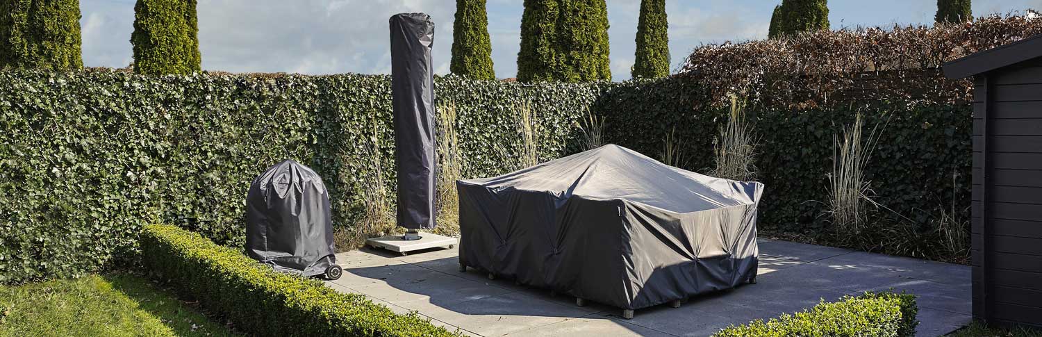 dimensions Housse de parasol de jardin 7978 Ø65x292 AeroCover anthracite
