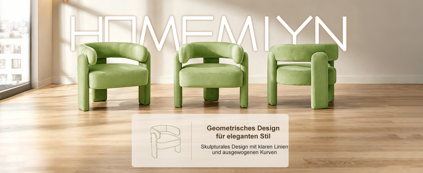 HomeMiYN Sessel für verschiedene Wohnbereiche