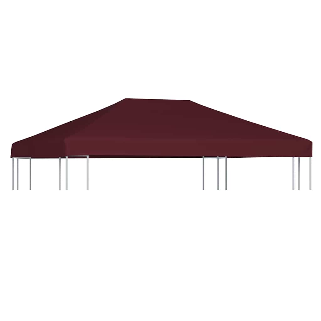 Toldo de cenador burdeos