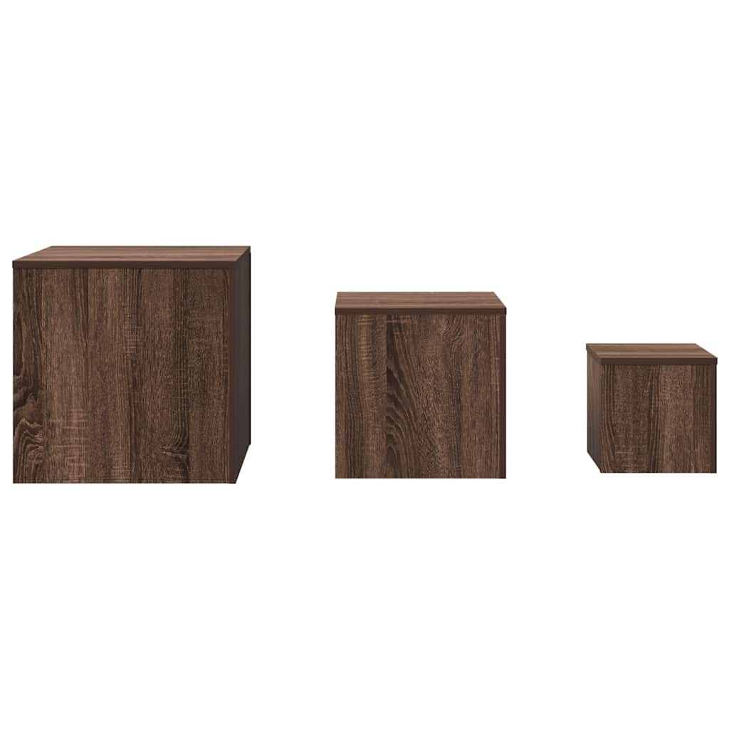 Set Di 3 Credenze - Tavolini Da Divano Rovere Marrone In Legno Multistrato BV643750 - BonneVie -Negozio al dettaglio VIDAXL || HOMCOM || Songmics AAHKMJXYDAFdJAOAIMEbOAchtTzbsWMnceblMk5y4 uJLQAJezCAOaTV wyFi65H o4Pw7RU9B7 sG8bk0bIiWW2