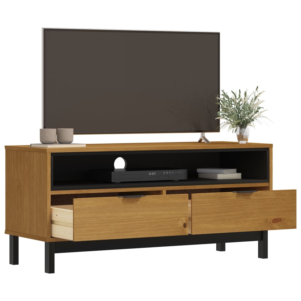 HOMCOM Mobile Porta TV max 50" Moderno con Cassetto, Ripiano Aperto e 2