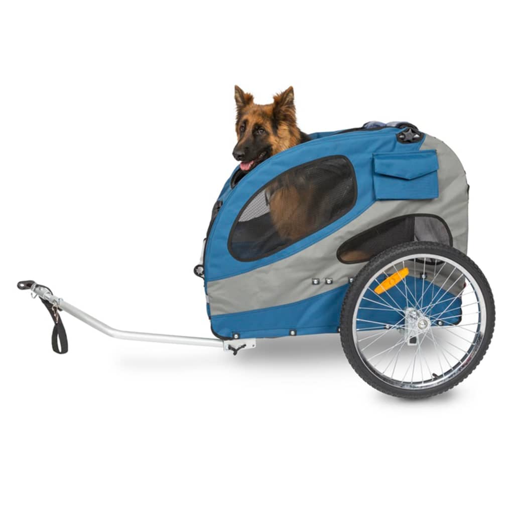 Dog Bike Trailer Happy Ride L Blue PetSafe