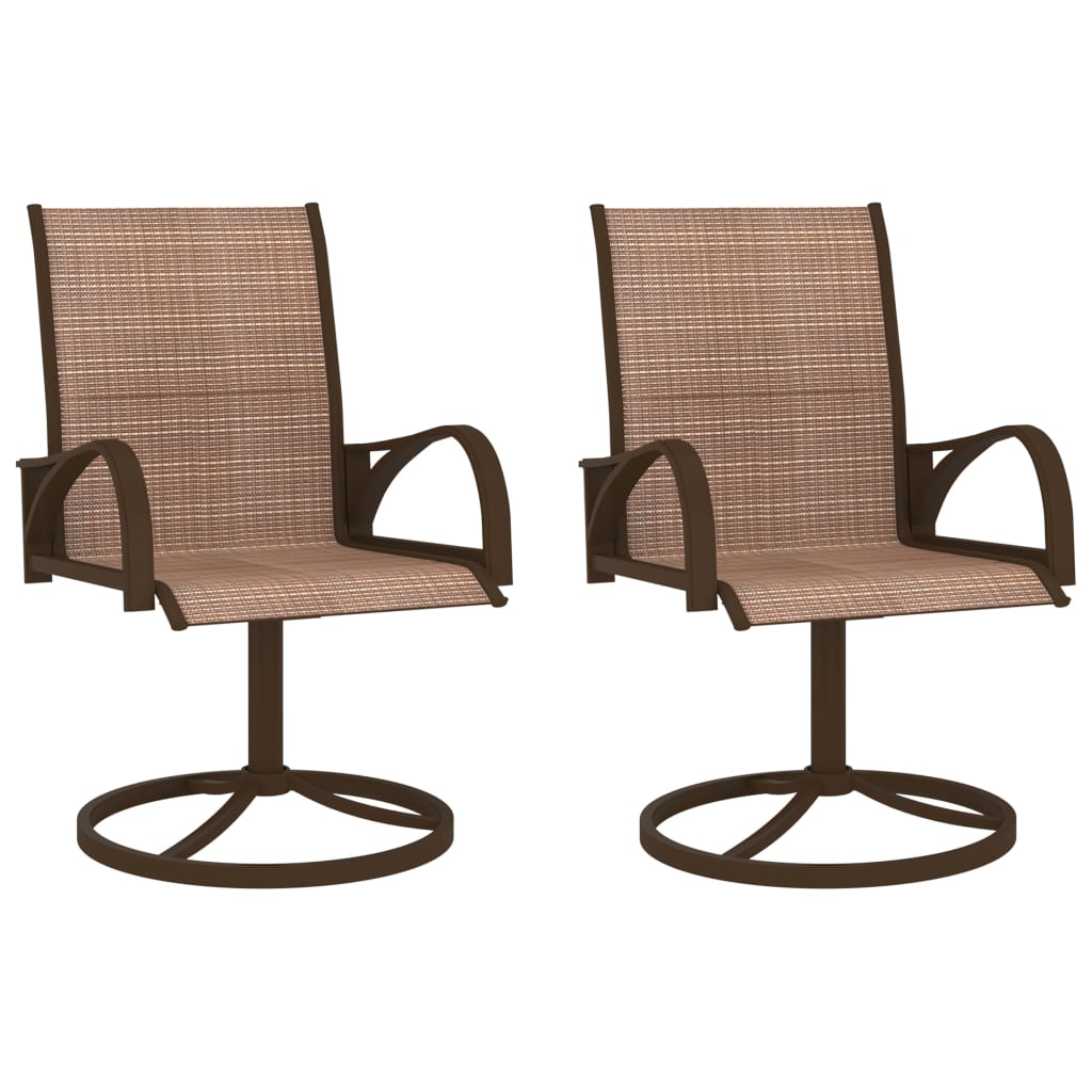 Sling swivel rocker patio hot sale chairs