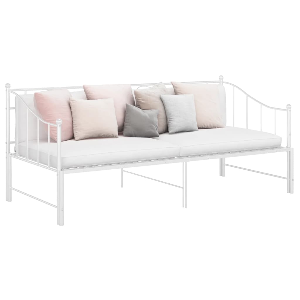 Cadre De Canapé-lit Extensible, Lit Adulte Pour 1 Personnes, Structure De Lit, Assemblage Facile, Blanc Métal 90x200 Cm OIB9423E -ATMOSPHERA || Songmics Soldes Boutique AAHKMJXYDAFdJAOAIMEbOAchtTzbsWMnceblMk5y4 uJLQo ya2Y4n1iQtZr8B3KDFz6wFR1phRqtJOKiz4sCT U