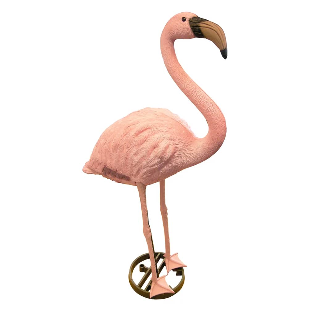 Gartenflamingo 4 x Flamingo Figur Dekotiere Teichdeko Dekogartenfigur Garten 