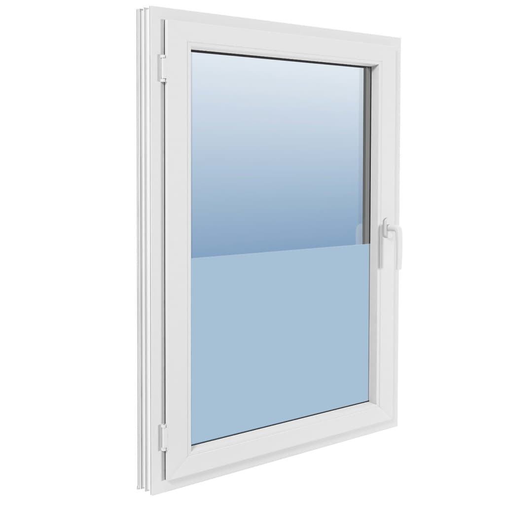 vidaXL Sichtschutzfolie Milchglas Selbstklebend Fensterfolie 0,9x5/10/20m
