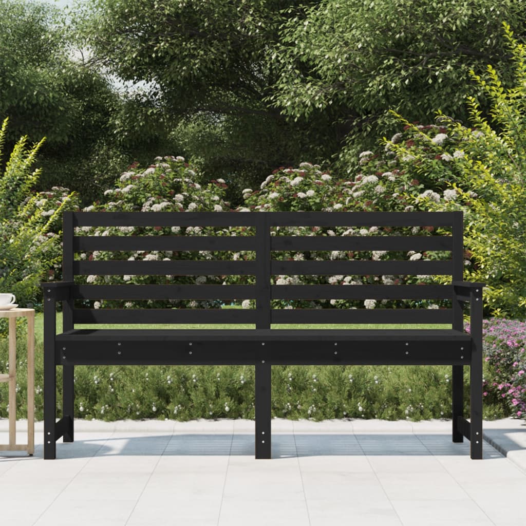 Panchina Da Giardino Relaxdays In Acciaio - 130x75x79 Cm - Portata 230 Kg - Colore Antracite
