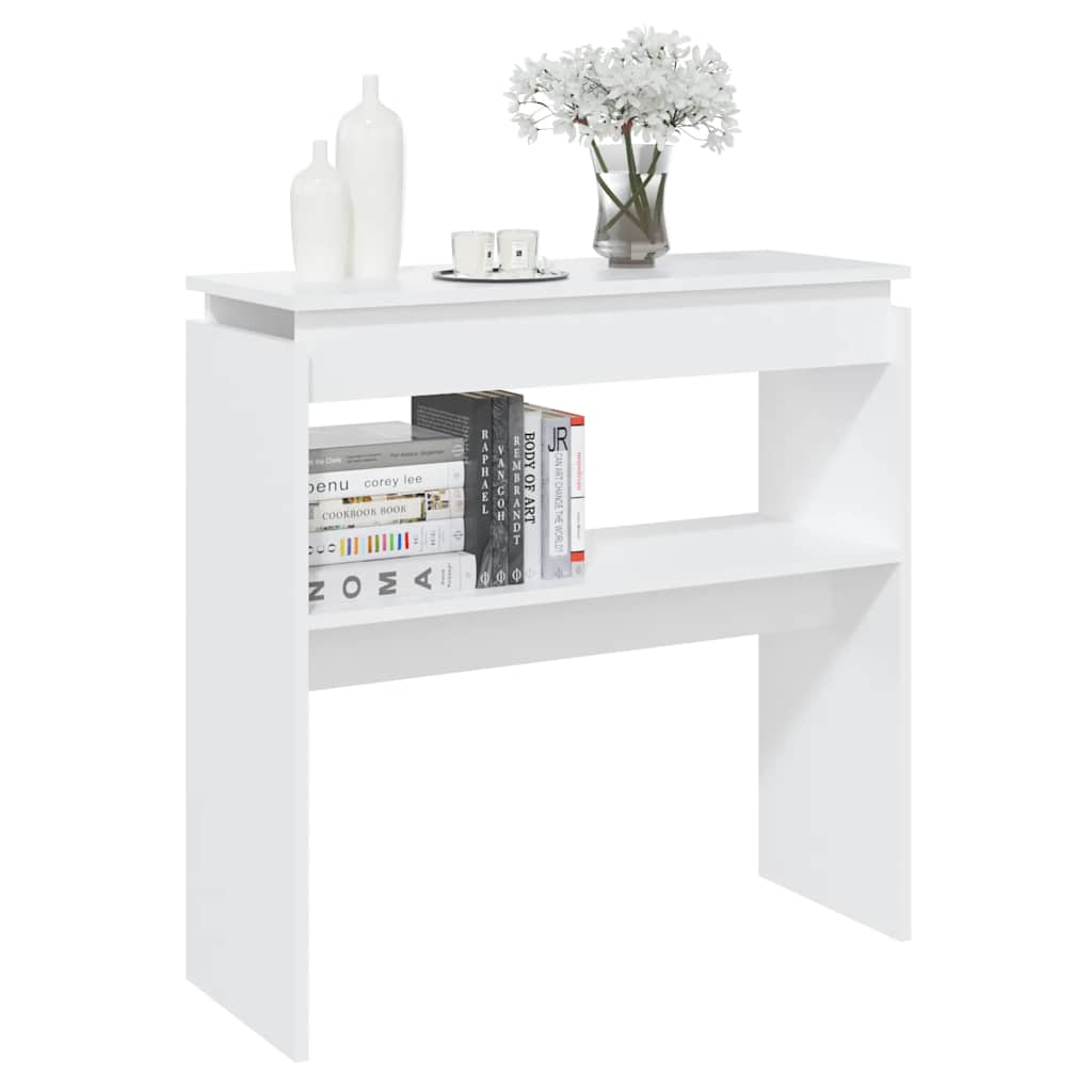 SoBuy FSB21-W Table Console Table d'appoint Table d'Entrée Bureau