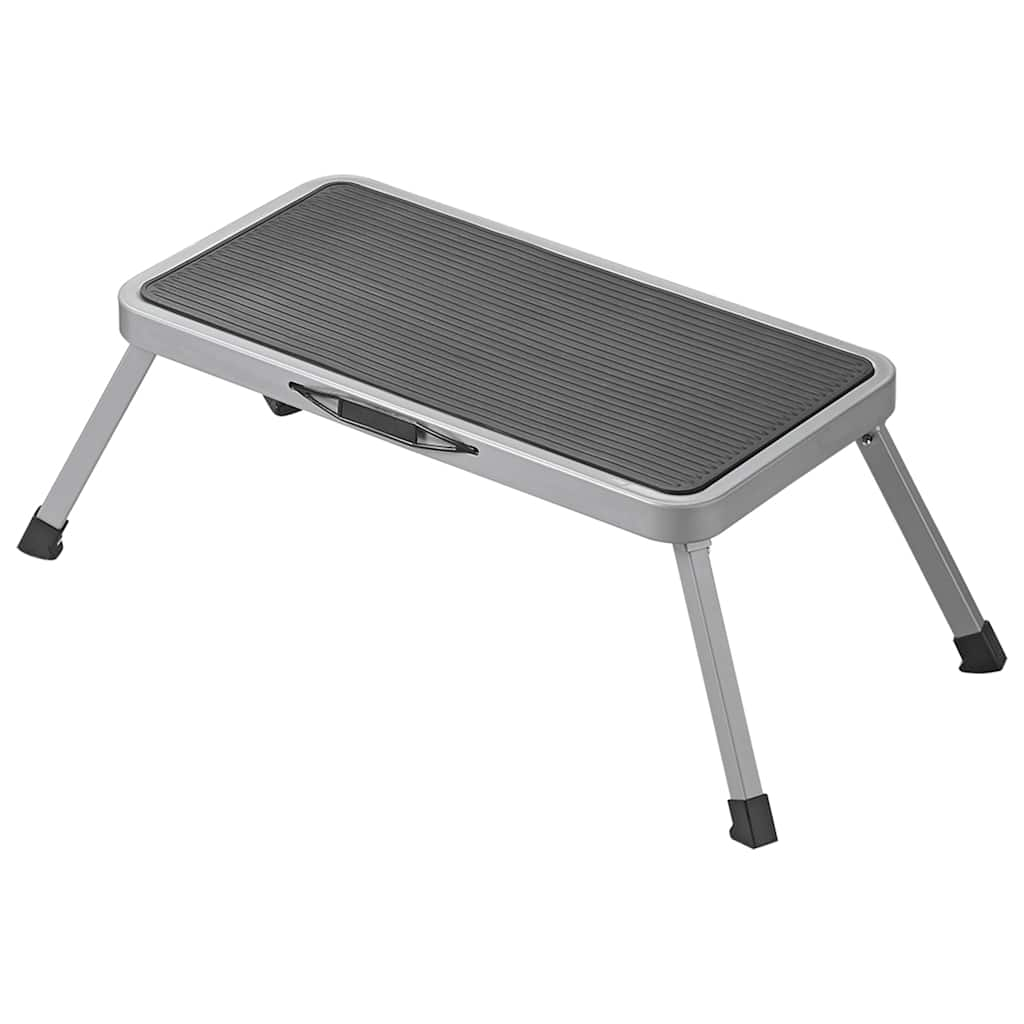 Folding Single Step Stool 150kg XL Metal ProPlus