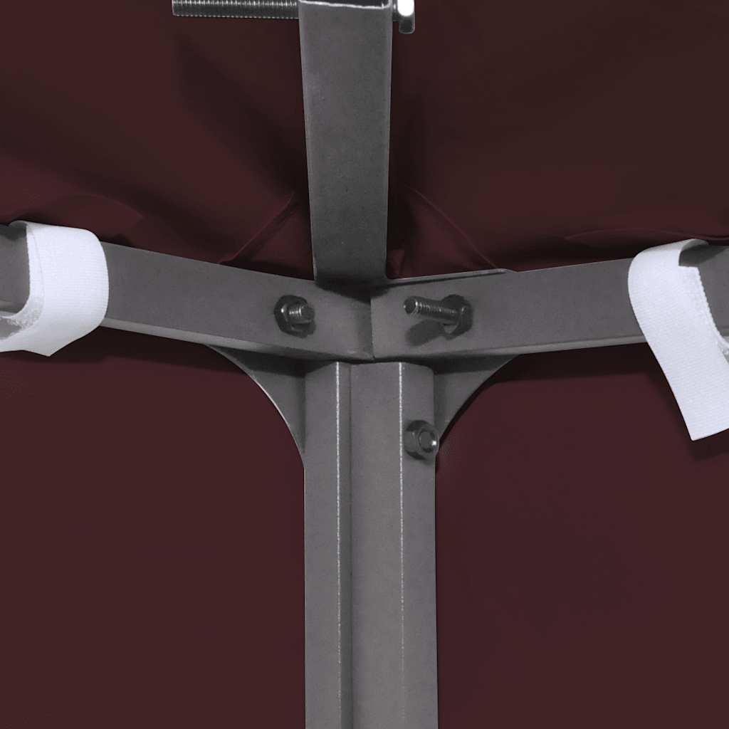 Toldo de cenador burdeos