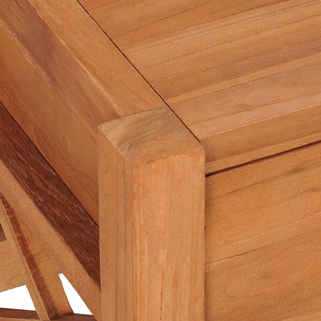 Mobile TV 140x40x45 cm in Legno di Teak - COMFORTXL | Leroy Merlin
