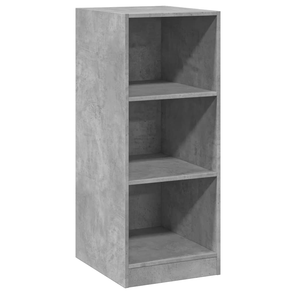 Armario de madera de ingeniería gris hormigón