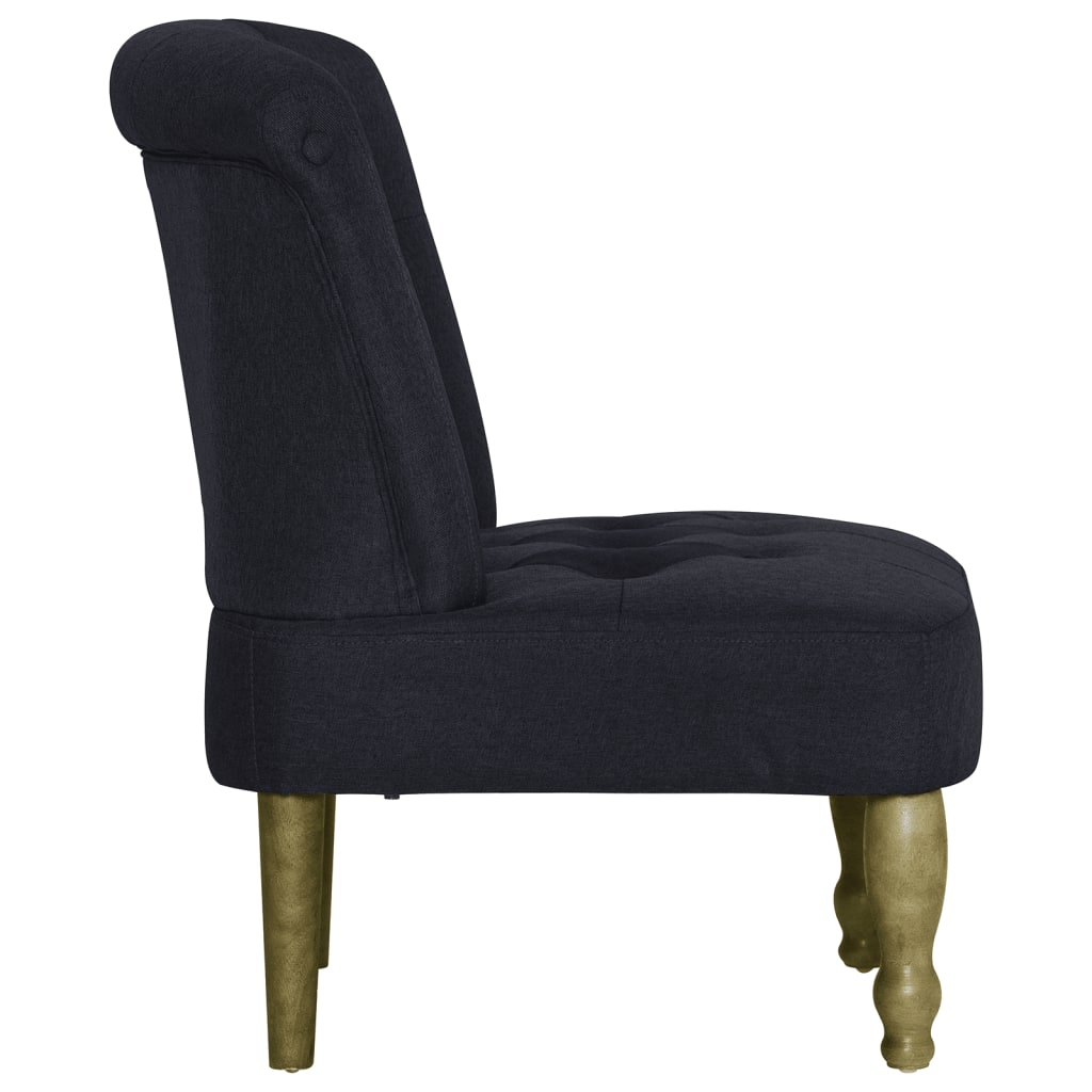 Chaise Française Noir Tissu,design élégant,pour Salon -VIDAXL || Songmics Soldes AAHKMJXYDAFdJAOAIMEbOAchtTzbsWMnceblMk5y4