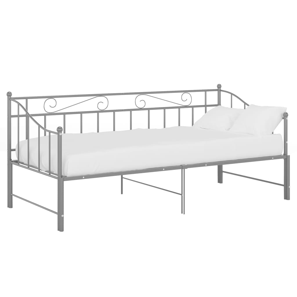 Cadre De Canapé-lit Extensible, Lit Adulte Pour 1 Personnes, Structure De Lit, Assemblage Facile, Gris Métal 90x200 Cm OIB3087E -ATMOSPHERA || Songmics Soldes Boutique AAHKMJXYDAFdJAOAIMEbOAchtTzbsWMnceblMk5y4 uJLT