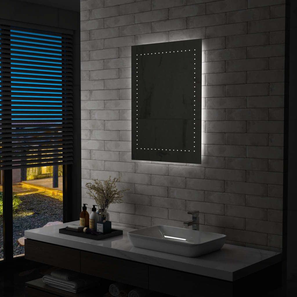 Nova Deco Specchio Bagno con Luce LED Sistema Anti-Appannamento e