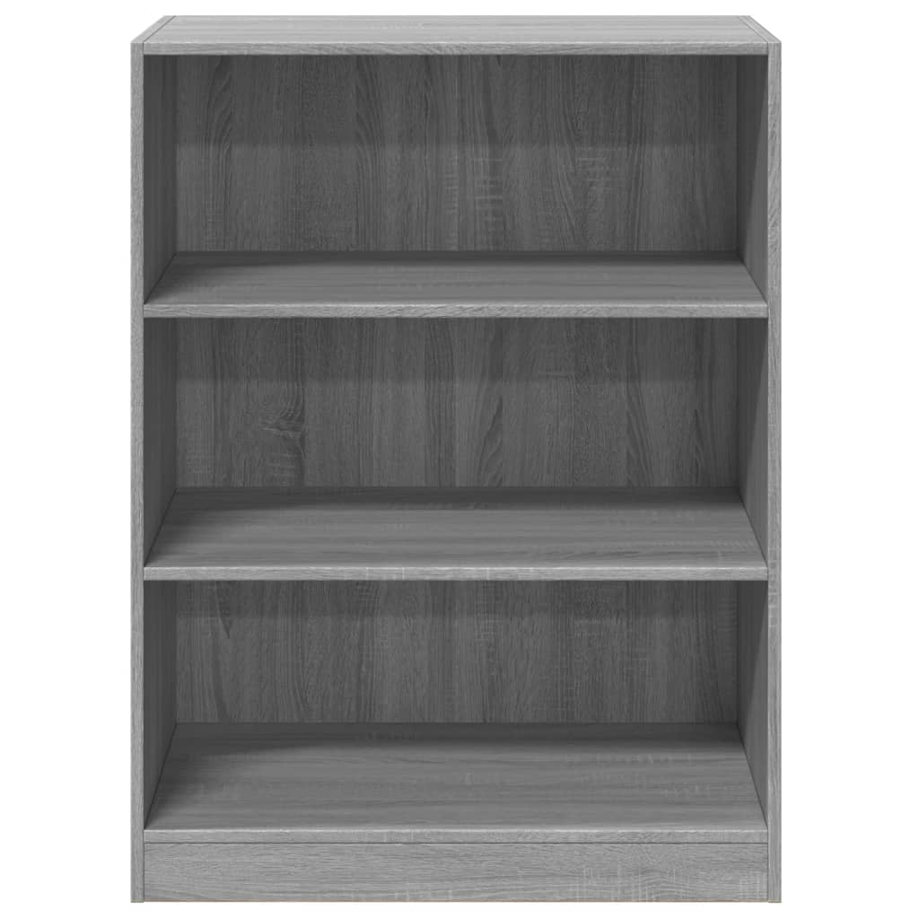 Armario de madera de ingeniería gris Sonoma