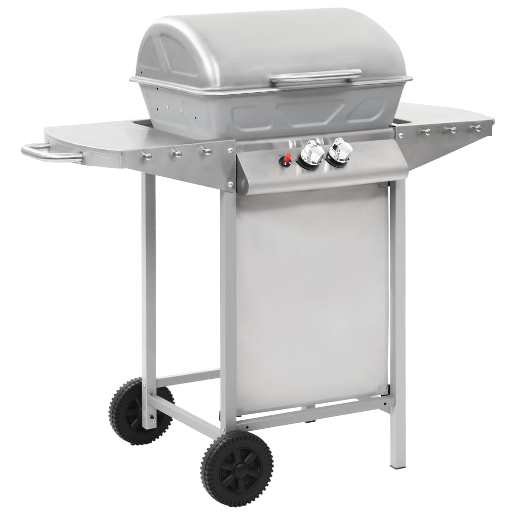 Bagnét Verd barbecue BBQ gas acciaio inox 2 bruciatori griglia cremagliera