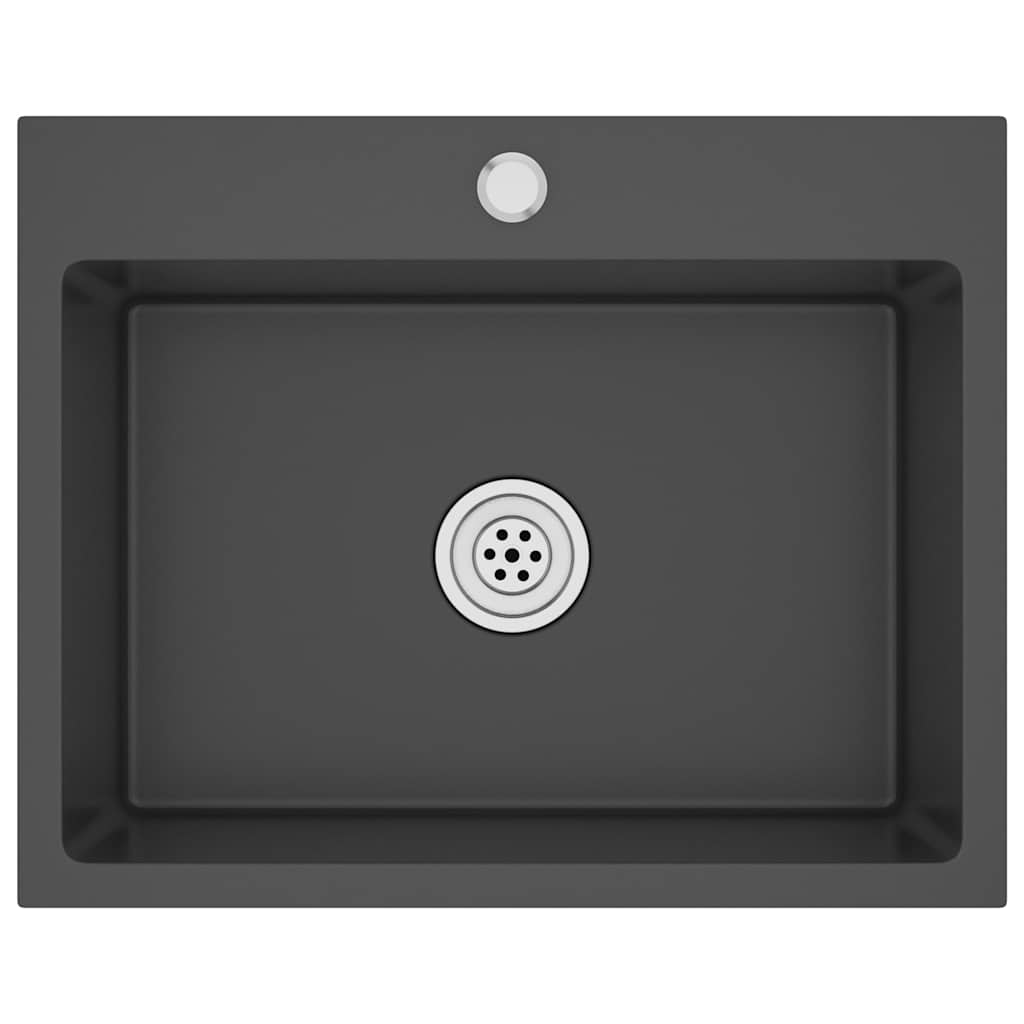 Lavello Da Cucina Lavandino Cucina - Lavorato A Mano Nero Acciaio Inox BV852078 - BonneVie -Wenko Negozio AAHKMJXYDAFdJAOAIMEbOAchtTzbsWMnceblMk5y4 uJLTtFTStPxNQTfD nAYATERpPS8QPyX8 XaIjQnzgEzNe