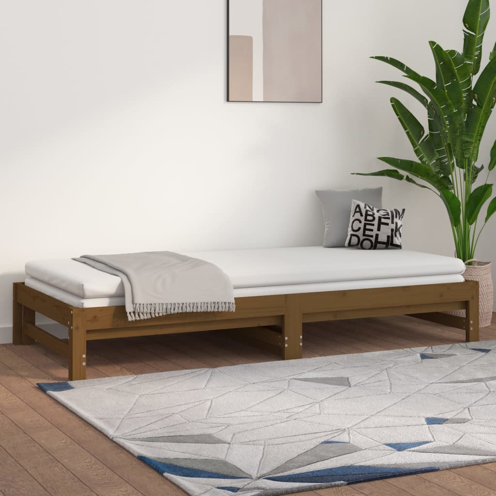 Dormeuse Estraibile - Letto Per Adulti Miele 2x(90x190) Cm Legno Massello Di Pino BV270661 - BonneVie -LettoMania Italia AAHKMJXYDAFdJAOAIMEbOAchtTzbsWMnceblMk5y4