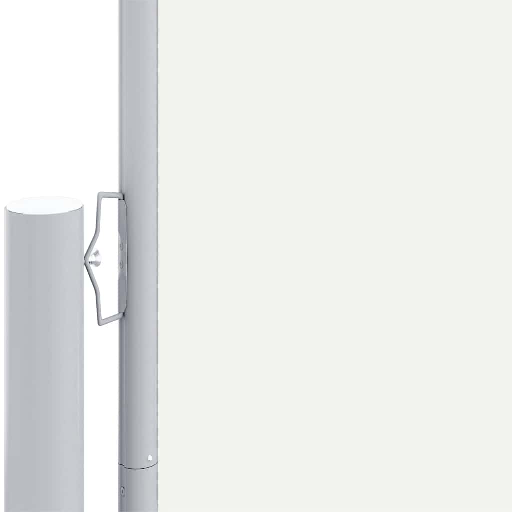 VidaXL Auvent latéral rétractable blanc 180x500 cm 4004451 - Sport