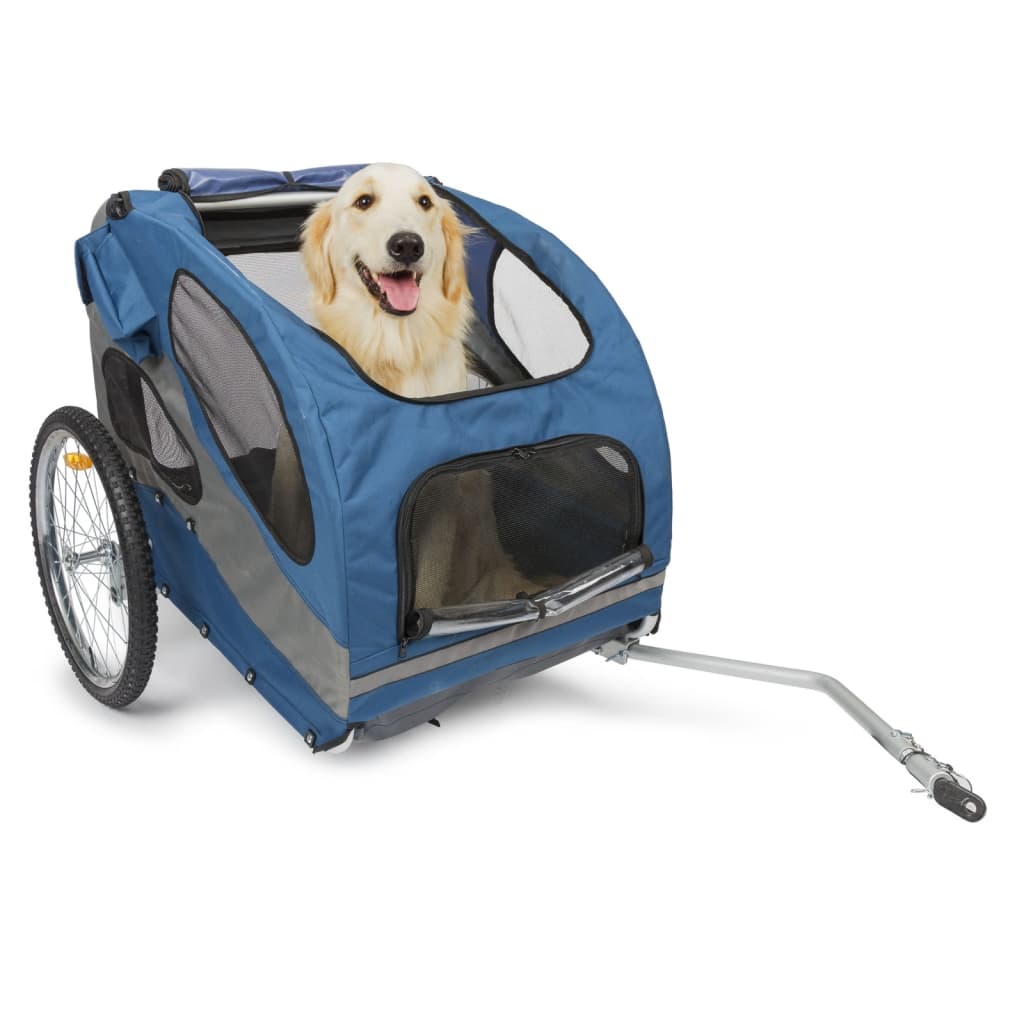 Dog Bike Trailer Happy Ride L Blue PetSafe