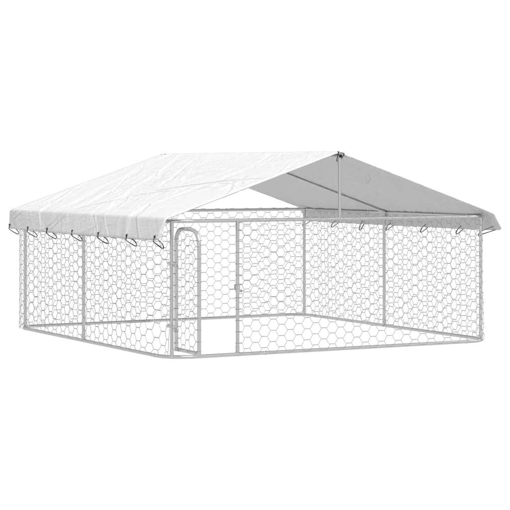 Chenil D'extérieur Avec Toit | Enclos Parc Cage Pour Chiens 300x300x150 Cm 97117 -Promos Patto Chou Boutique AAHKMJXYDAFdJAOAIMEbOAchtTzbsWMnceblMk5y4