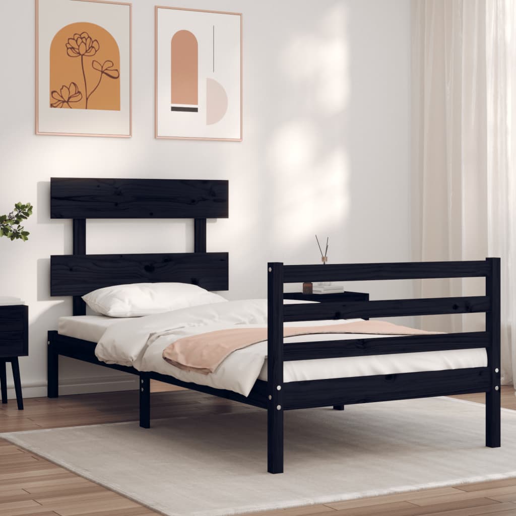 Camas de casa de tamaño matrimonial para niños, cama Montessori con  cabecero y estribo de almacenamiento, marco de cama de madera para niñas,  niños