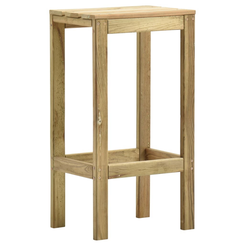 Lot De 4 Tabourets De Bar De Jardin Moderne Bois De Pin Imprégné,40 X 36 X 75 Cm -Promos Garde Plante Boutique AAHKMJXYDAFdJAOAIMEbOAchtTzbsWMnceblMk5y4