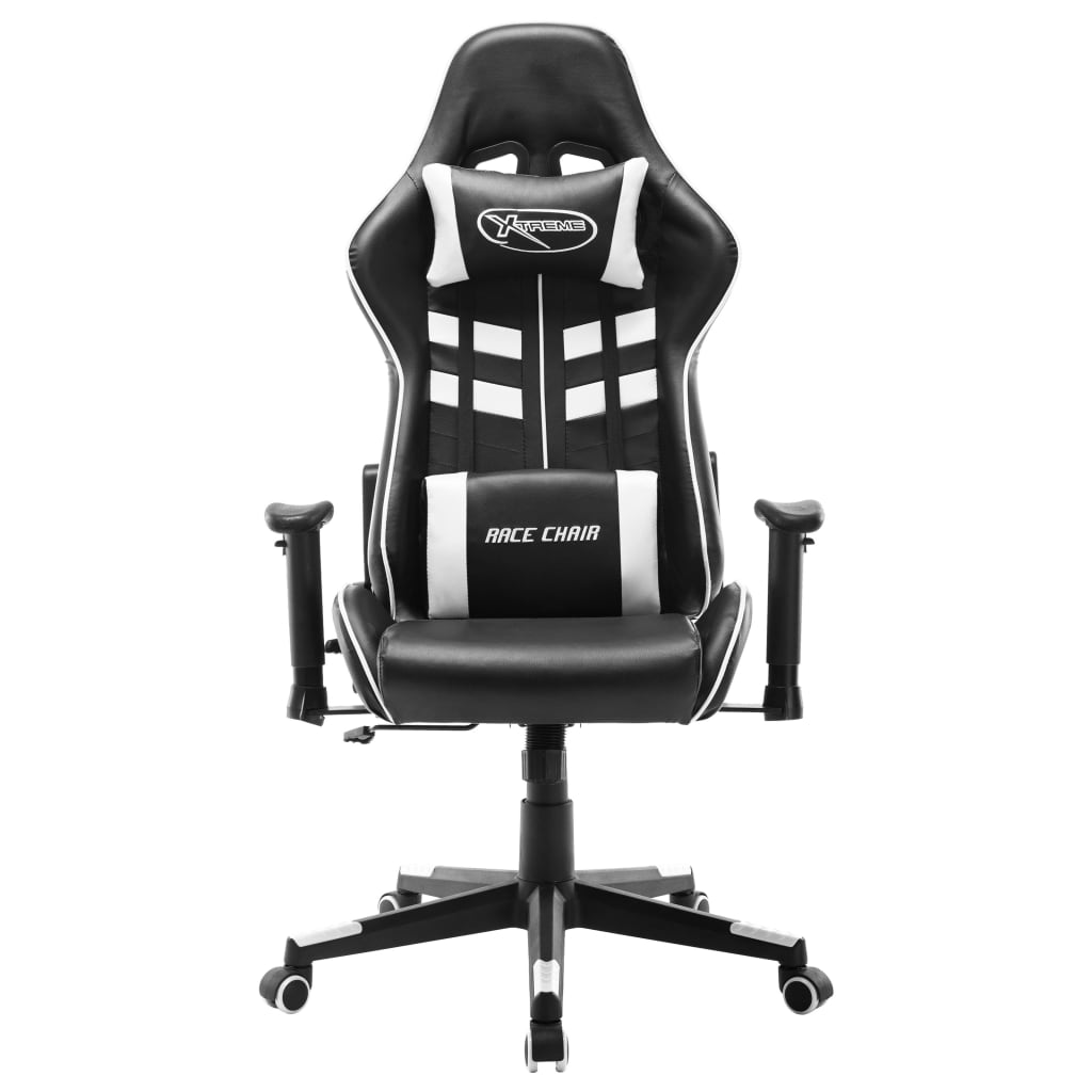 Unico Design Sedia da Gaming Nera e Bianca in Similpelle 67x61x123-133 cm  Magnifico it - Multicolore57661