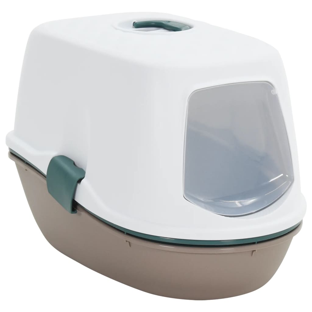 Cat litter box cheap with lid