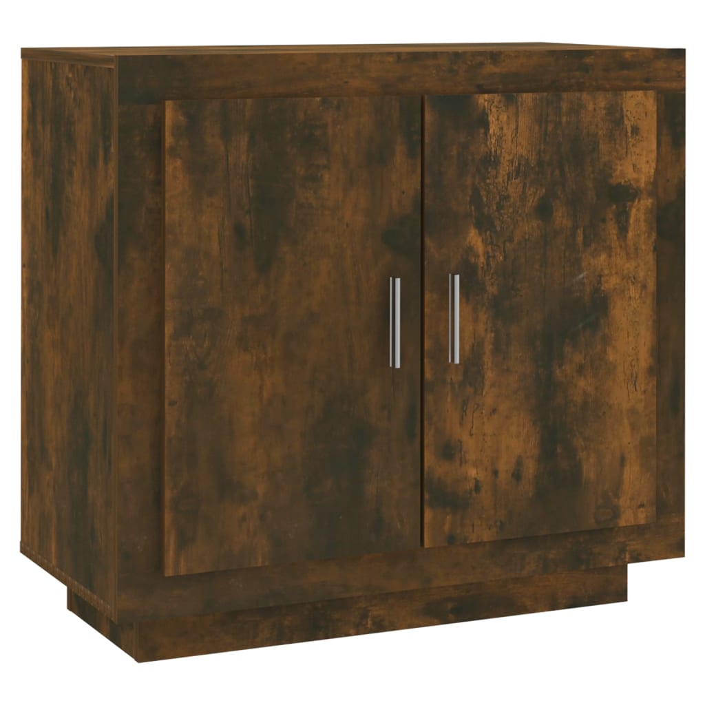 Credenza Madia Moderna Buffet da cucina Rovere Anticato 80x40x75 cm in Legno  Multistrato ITD19794