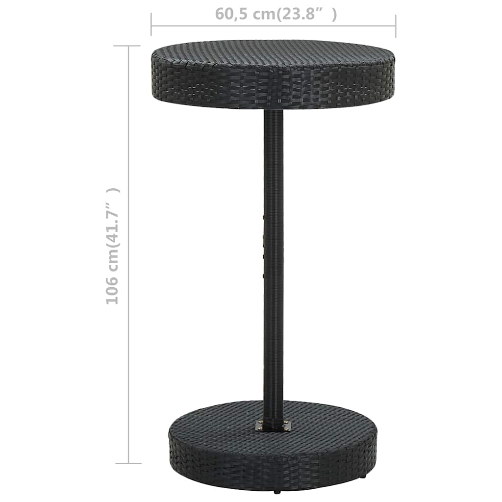 VidaXL Divano Da Giardino Con Tettoia Divanetto Da Esterni Salottino Per Patio Mobili Da Giardino Arredamento Da Esterni In Polyrattan Marron