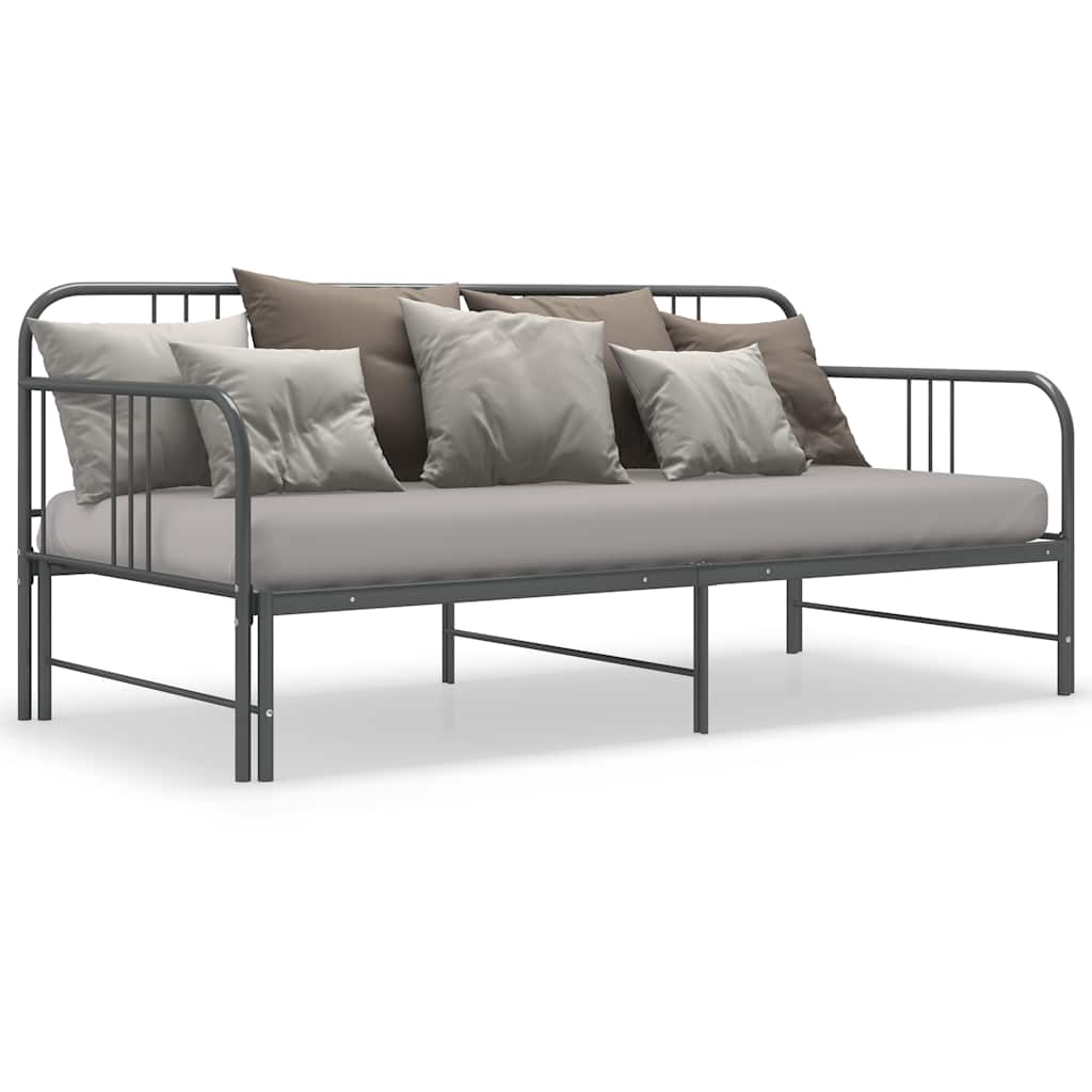 Cadre De Canapé-lit Extensible, Lit Adulte Pour 1 Personnes, Structure De Lit, Assemblage Facile, Gris Métal 90x200 Cm OIB7543E -ATMOSPHERA || Songmics Soldes Boutique AAHKMJXYDAFdJAOAIMEbOAchtTzbsWMnceblMk5y4 uJLWnl4x3yuxxikzcXjWj2p67aqBYCLwrJ kmE0AZRJG5z