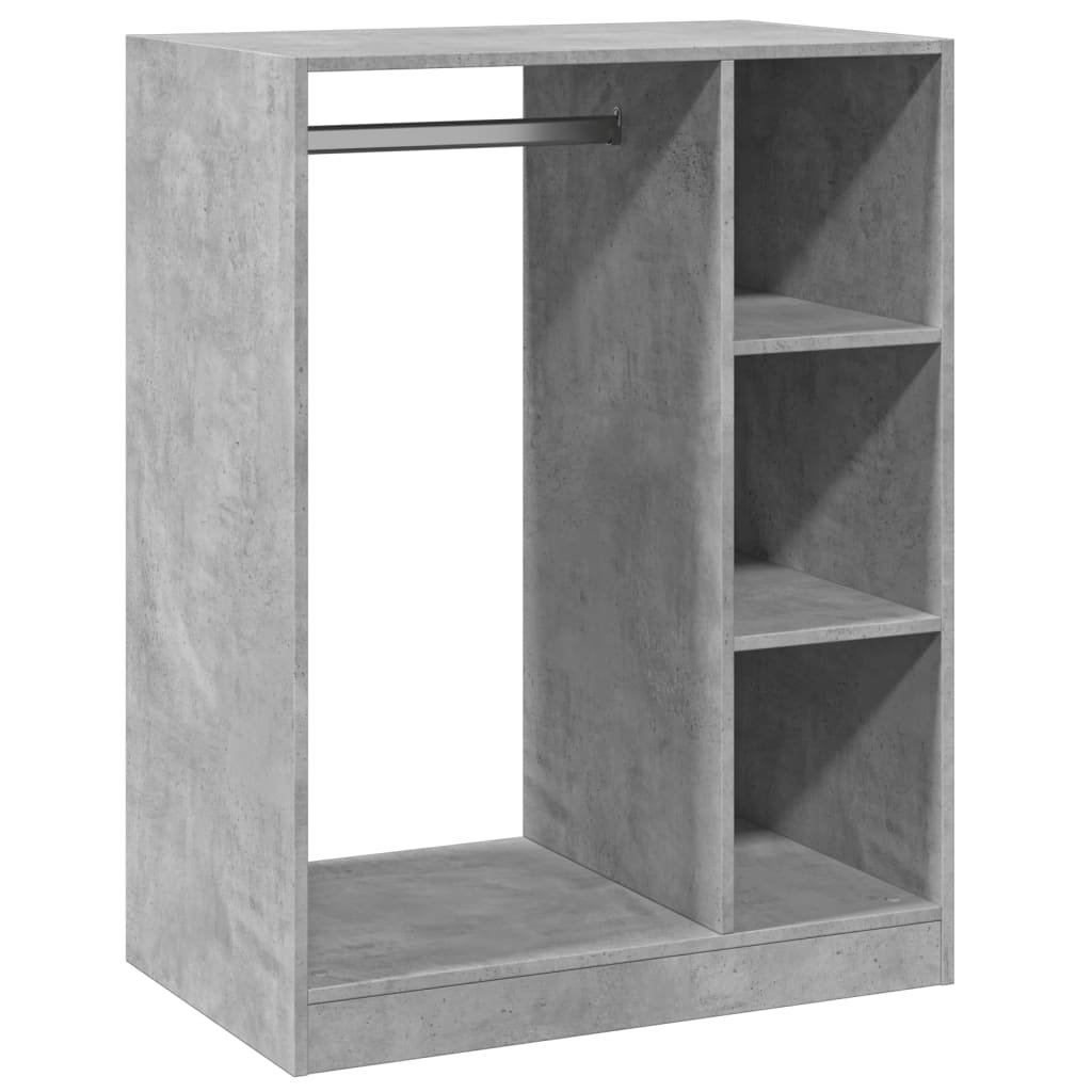 Armario de madera de ingeniería gris hormigón