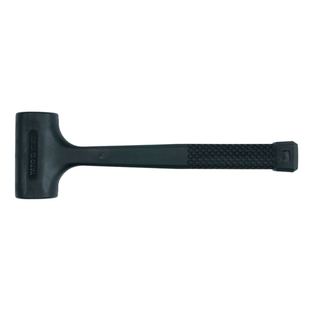 YATO Dead Blow Rubber Mallet 1300g Handle Hammer Woodwork Heavy Duty Tool 