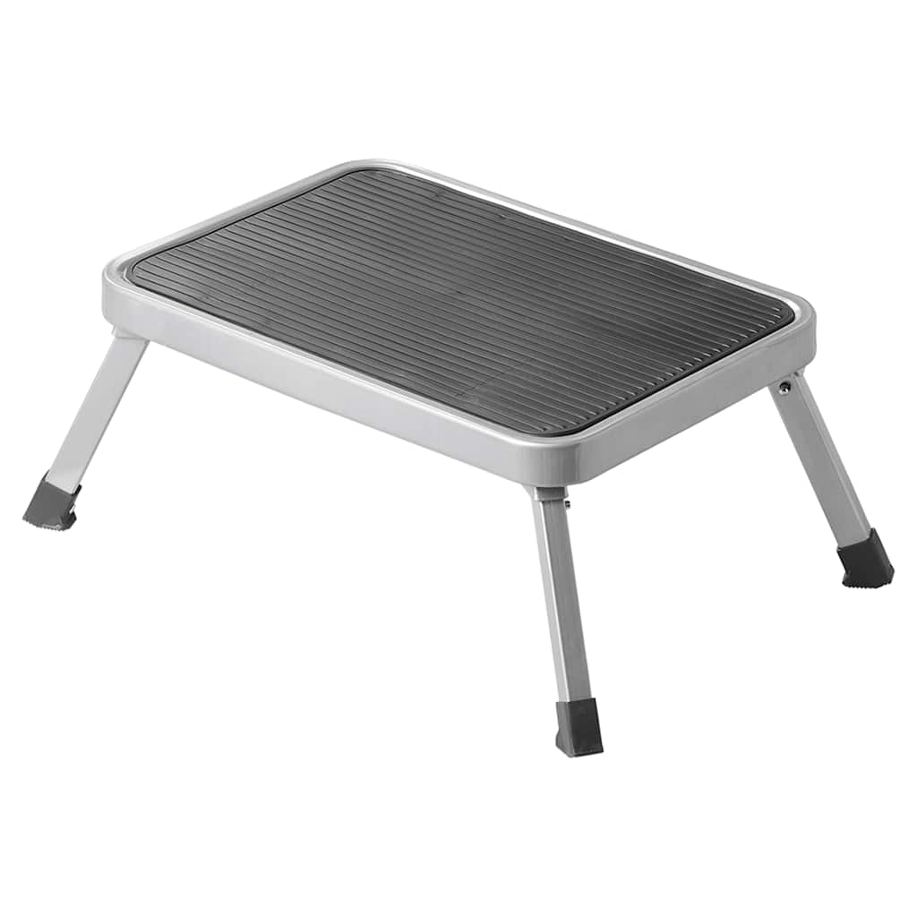 Liekkum Marchepied pliable 18 cm, 150 kg, léger, cuisine, maison, caravane, acier antidérapant, caoutchouc