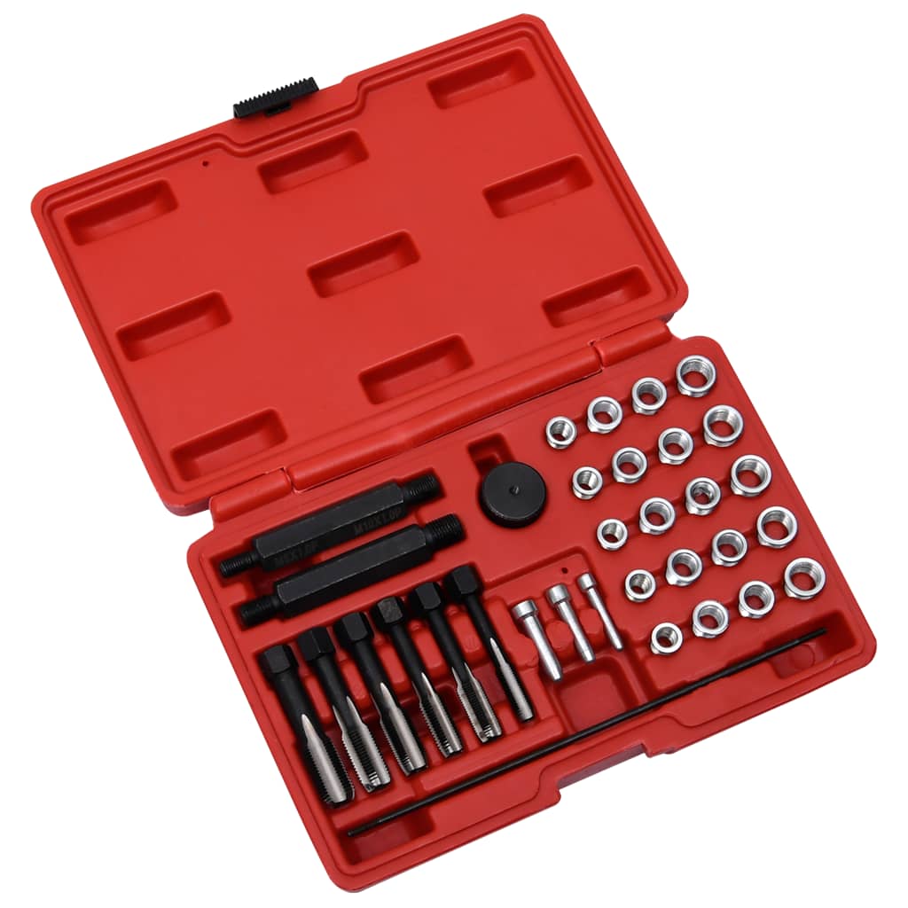 VIDAXL Kit d'outils d'extraction bougie de prechauffage 16 pcs pas