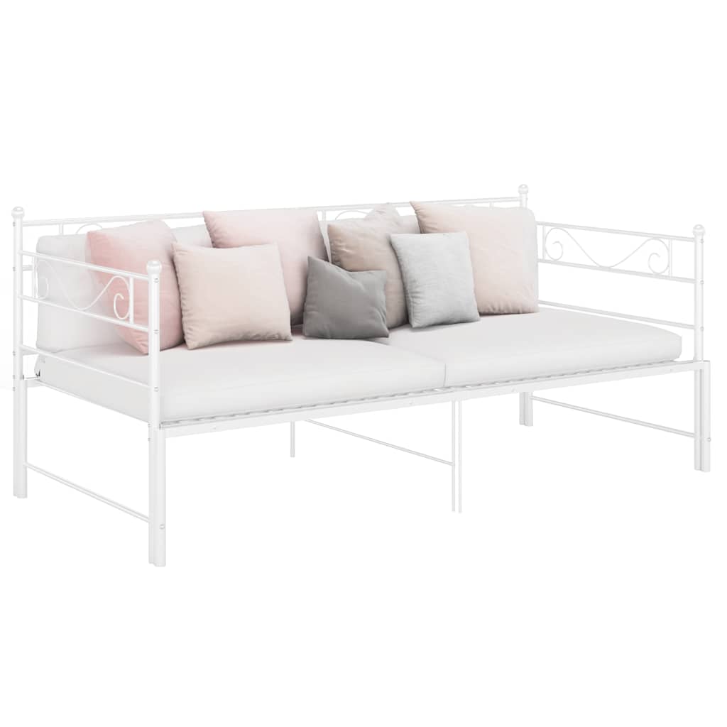 Cadre De Canapé-lit Extensible, Lit Adulte Pour 1 Personnes, Structure De Lit, Assemblage Facile, Blanc Métal 90x200 Cm OIB5040E -ATMOSPHERA || Songmics Soldes Boutique AAHKMJXYDAFdJAOAIMEbOAchtTzbsWMnceblMk5y4 uJLXcn vCrGM3rmLe4qW SJojWw3 sIwxzxm QnBGRKnzb