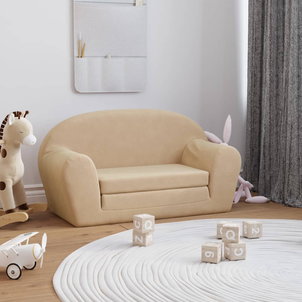 Divano Per Bambini A 2 Posti - Divano Relax Sofa Crema In Morbido Peluche BV902556 - BonneVie -Armonia Casa AAHKMJXYDAFdJAOAIMEbOAchtTzbsWMnceblMk5y4