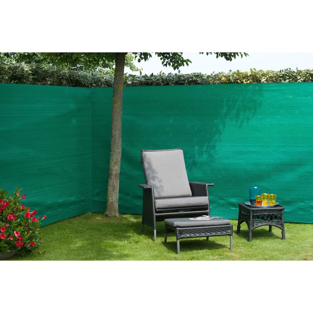 Green Fence 1,5 x 20 Meter 1.5 x 20 m UV-resistant HDPE Net Relaxdays Privacy Shield For Fences /& Railing Weatherproof