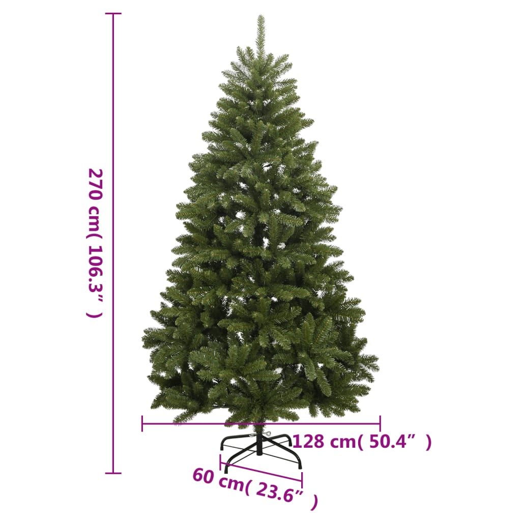 GUIRLANDE Artificielle de sapin canadien 270 cm ignifugé