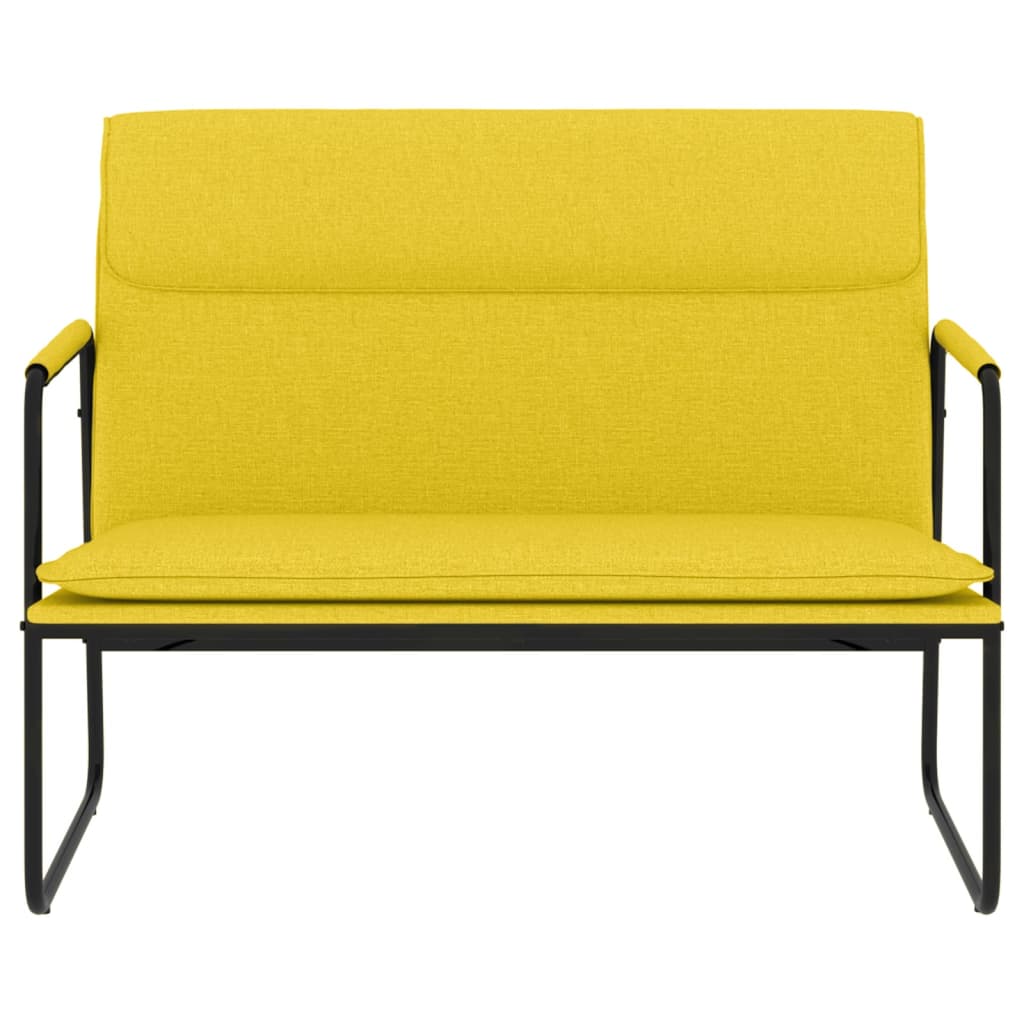 Unico Design Panca Giallo Chiaro 100x64x80 cm in Tessuto 100x64x80 cm  Magnifico it - Giallo99057