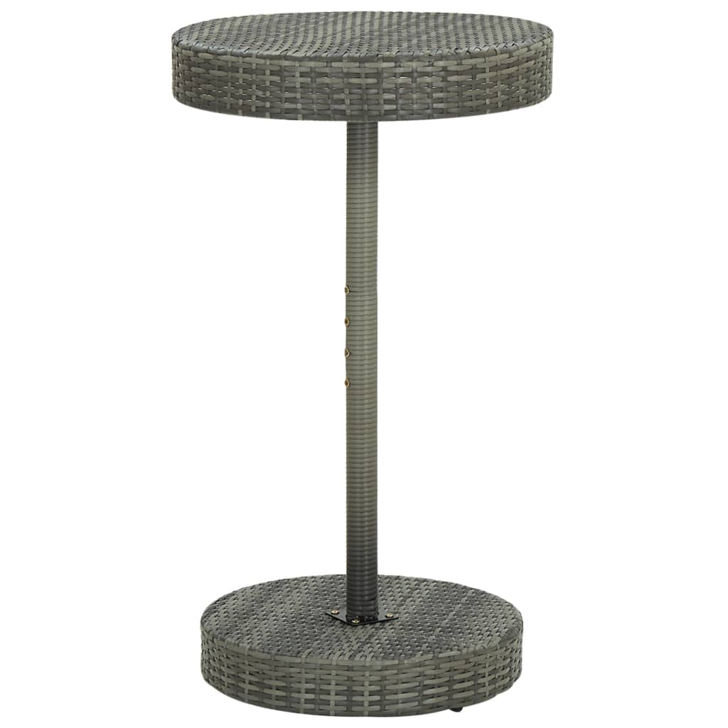 JOLI® Mode Ensemble Repas De Jardin D'extérieur De Bar De Jardin 3 Pcs Et Coussins Résine Tressée Gris TOP68503 -Promos Garde Plante Boutique AAHKMJXYDAFdJAOAIMEbOAchtTzbsWMnceblMk5y4