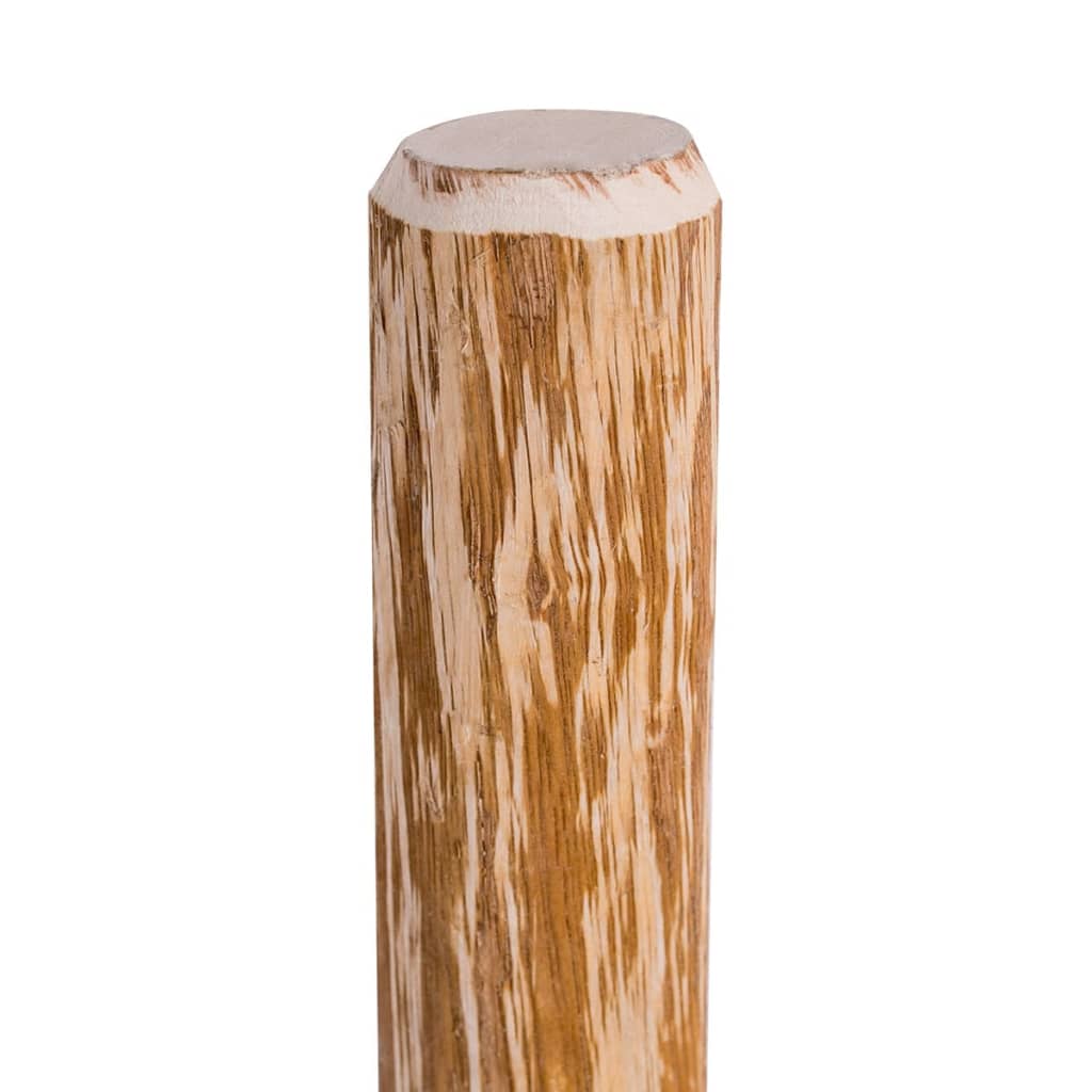 pour clôtures de tronçonneuses Poteaux de clôture en bois de noisette Poteaux ronds Clôture en bois naturel 90 cm naturel poteaux en bois 