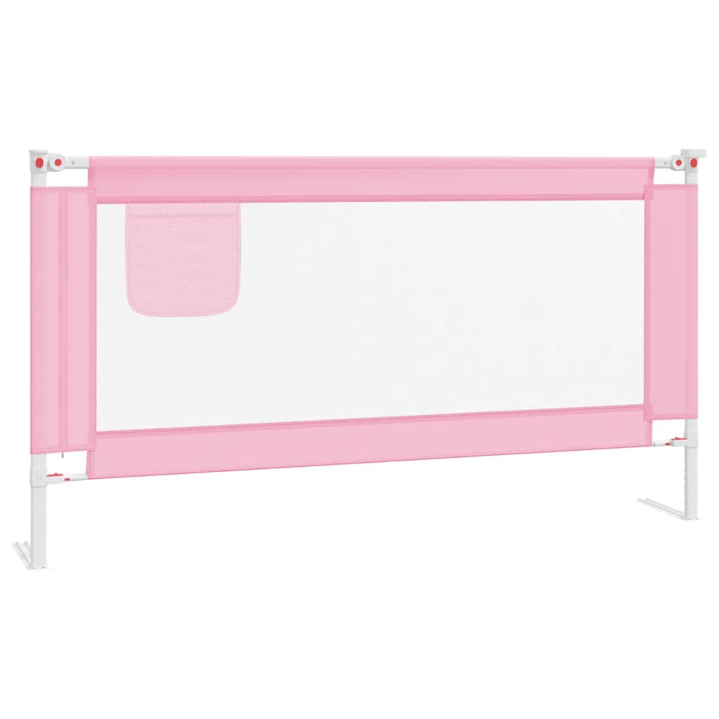 Unico Design Sponda Letto di Sicurezza per Bambini Rosa 160x25 cm in  Tessuto 160x25 cm Magnifico it - Rosa96306