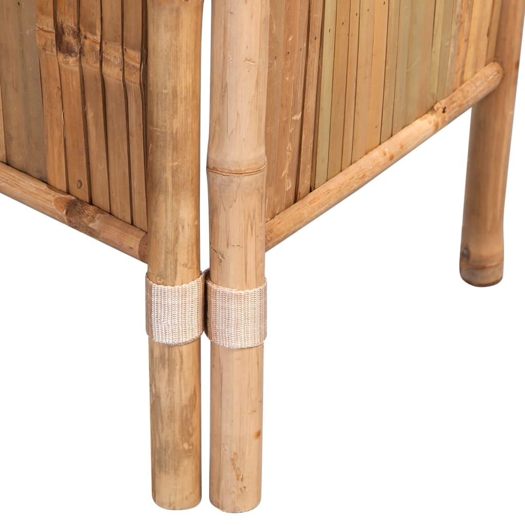 Cloison  de s paration 5 panneaux Bambou  200 x 160 cm