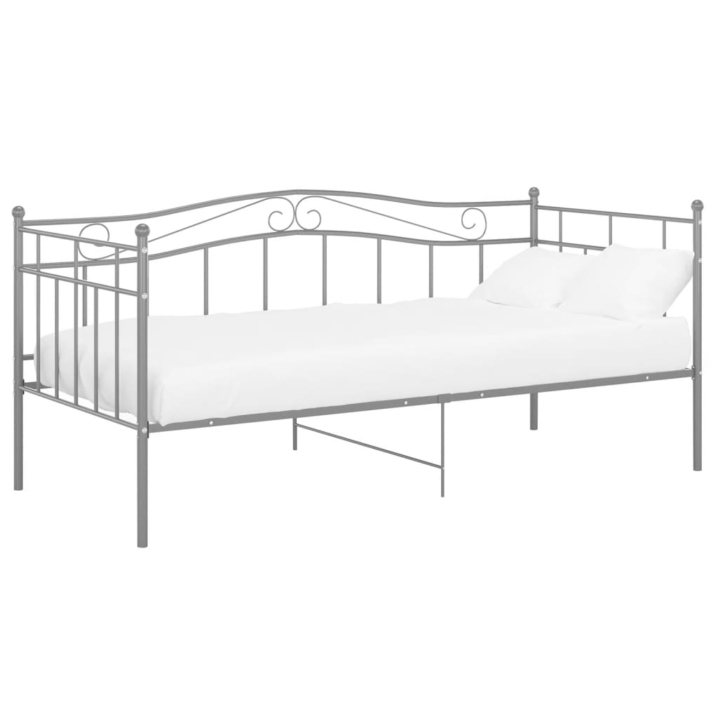 Cadre De Canapé-lit, Lit Adulte Pour 1 Personnes, Structure De Lit, Assemblage Facile, Gris Métal 90x200 Cm OIB5113E -ATMOSPHERA || Songmics Soldes Boutique AAHKMJXYDAFdJAOAIMEbOAchtTzbsWMnceblMk5y4 uJLZYSb3