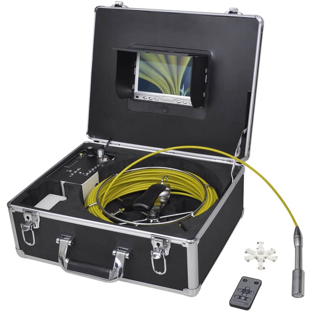 22mm Rohrkamera Kanalkamera Inspektionskamera Kamera Endoskop 30M 4.3'' Monitor 